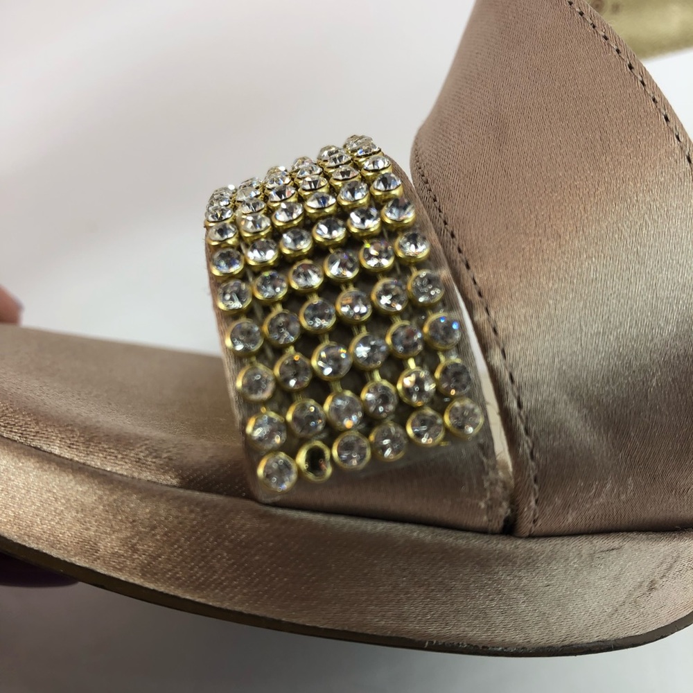 Nina Rhinestone Evening Sandals - Picture 5 of 8